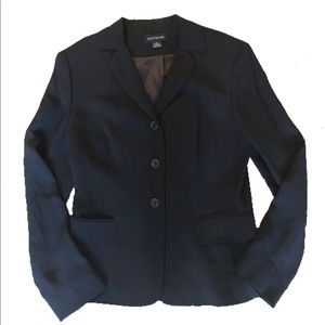 Ann Taylor SILK Black Blazer